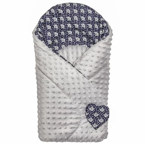 Sevira Kids Gigoteuses Gigoteuse D'emmaillotage Minky Réversible - ELI 4 Sevira Kids Gigoteuses Gigoteuse D'emmaillotage Minky Réversible - ELI – Image 2