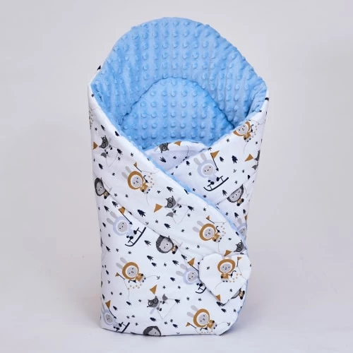 Sevira Kids Gigoteuses Gigoteuse D'emmaillotage Minky Réversible - ESKIMO 4 Sevira Kids Gigoteuses Gigoteuse D'emmaillotage Minky Réversible - ESKIMO – Image 2