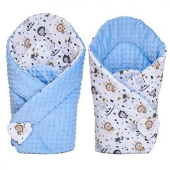 Sevira Kids Gigoteuses Gigoteuse D'emmaillotage Minky Réversible - ESKIMO