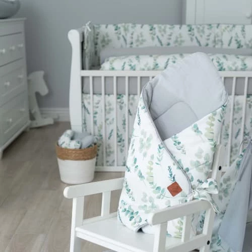 Sevira Kids Gigoteuses Gigoteuse D'emmaillotage Molletonnée, Eucalyptus 4 Sevira Kids Gigoteuses Gigoteuse D'emmaillotage Molletonnée, Eucalyptus – Image 2