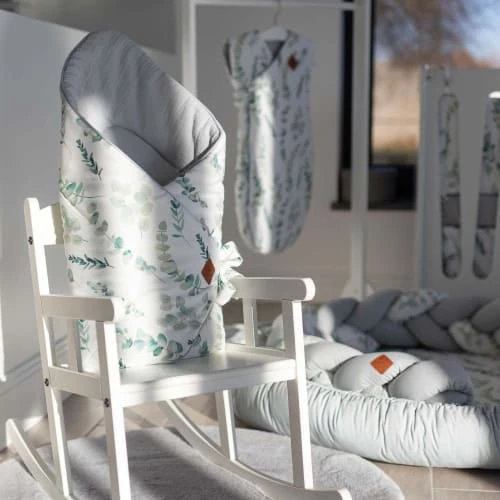 Sevira Kids Gigoteuses Gigoteuse D'emmaillotage Molletonnée, Eucalyptus 6 Sevira Kids Gigoteuses Gigoteuse D'emmaillotage Molletonnée, Eucalyptus – Image 4
