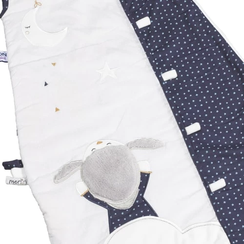 Sauthon Gigoteuses Gigoteuse D'été 0-4 Mois En Coton Blanc 4 Sauthon Gigoteuses Gigoteuse D'été 0-4 Mois En Coton Blanc – Image 2