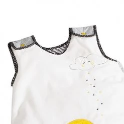 Sauthon Gigoteuses Gigoteuse D'été 0-4 Mois En Coton Blanc -Couvertures bébé et enfant Soldes gigoteuse d ete 0 4 mois en coton blanc 6