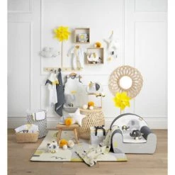 Sauthon Gigoteuses Gigoteuse D'été 0-4 Mois En Coton Blanc -Couvertures bébé et enfant Soldes gigoteuse d ete 0 4 mois en coton blanc 7