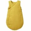 Sevira Kids Gigoteuses Gigoteuse Doublée En Gaze De Coton, AMBRE -Couvertures bébé et enfant Soldes gigoteuse doublee en gaze de coton ambre 6