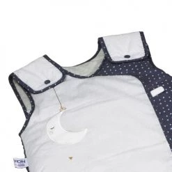 Sauthon Gigoteuses Gigoteuse En Coton Blanc -Couvertures bébé et enfant Soldes gigoteuse en coton blanc 2