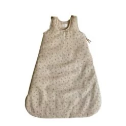 Gabrielle Paris Gigoteuses Gigoteuse En Gaze De Coton Biologique à Motifs Crème -Couvertures bébé et enfant Soldes gigoteuse en gaze de coton biologique a motifs beige 6 18mois 1