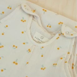 Gabrielle Paris Gigoteuses Gigoteuse En Gaze De Coton Biologique à Motifs Jaune 0-6 Mois -Couvertures bébé et enfant Soldes gigoteuse en gaze de coton biologique a motifs jaune 0 6 mois 2
