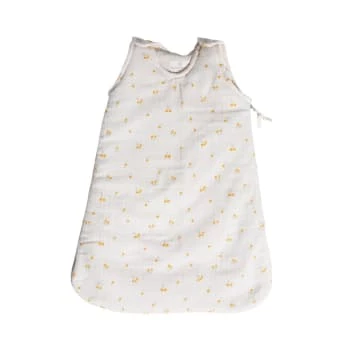 Gabrielle Paris Gigoteuses Gigoteuse En Gaze De Coton Biologique à Motifs Jaune 6-18 Mois 8 Gabrielle Paris Gigoteuses Gigoteuse En Gaze De Coton Biologique à Motifs Jaune 6-18 Mois – Image 6