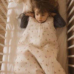 Gabrielle Paris Gigoteuses Gigoteuse En Gaze De Coton Biologique à Motifs Rose 6-18 Mois -Couvertures bébé et enfant Soldes gigoteuse en gaze de coton biologique a motifs rose 6 18 mois 2