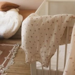 Gabrielle Paris Gigoteuses Gigoteuse En Gaze De Coton Biologique à Motifs Rose 6-18 Mois -Couvertures bébé et enfant Soldes gigoteuse en gaze de coton biologique a motifs rose 6 18 mois 3