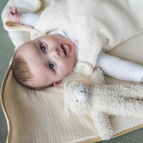 Cocoeko Gigoteuses Gigoteuse En Gaze De Coton Ecru (0-6 Mois) 4 Cocoeko Gigoteuses Gigoteuse En Gaze De Coton Ecru (0-6 Mois) – Image 2