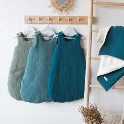 Cocoeko Gigoteuses Gigoteuse En Gaze De Coton Vert Sauge (6-24 Mois) 10 Cocoeko Gigoteuses Gigoteuse En Gaze De Coton Vert Sauge (6-24 Mois) -Couvertures bébé et enfant Soldes gigoteuse en gaze de coton vert sauge 6 24 mois 2