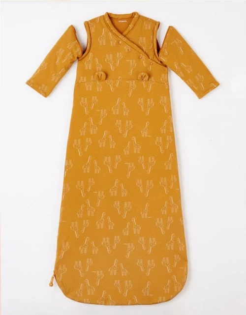 Noukie's Gigoteuses Gigoteuse En Jersey Bio Chaude Mix & Match Ocre TOG 1-2 (90-110 Cm) 8 Noukie's Gigoteuses Gigoteuse En Jersey Bio Chaude Mix & Match Ocre TOG 1-2 (90-110 Cm) – Image 6