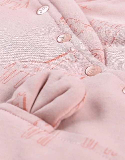 Noukie's Gigoteuses Gigoteuse En Jersey Bio Chaude Mix & Match Rose TOG 1-2 (50 Cm) 7 Noukie's Gigoteuses Gigoteuse En Jersey Bio Chaude Mix & Match Rose TOG 1-2 (50 Cm) – Image 5