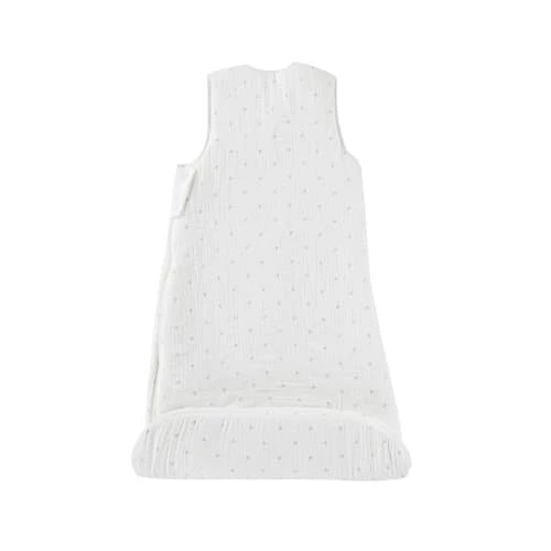 Maisons Du Monde Gigoteuses Gigoteuse En Popeline Broderie "Bonheur" Blance Et Argentée 5 Maisons Du Monde Gigoteuses Gigoteuse En Popeline Broderie "Bonheur" Blance Et Argentée – Image 3