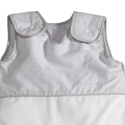 Sauthon Gigoteuses Gigoteuse été 0 à 4 Mois En Coton Polyurethane Blanc 5 Sauthon Gigoteuses Gigoteuse été 0 à 4 Mois En Coton Polyurethane Blanc – Image 3