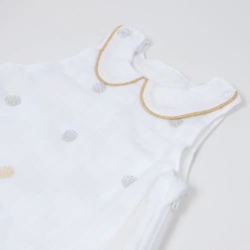 Little Crevette Gigoteuses Gigoteuse été Col Claudine écrue 24-36 Mois 5 Little Crevette Gigoteuses Gigoteuse été Col Claudine écrue 24-36 Mois – Image 3