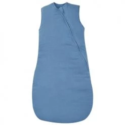 Baby Fox Gigoteuses Gigoteuse été Double Gaze De Coton Bio Bleu Gris 6/24 Mois