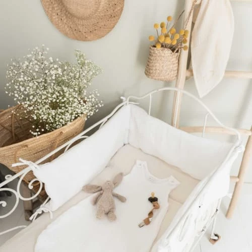 Cocoeko Gigoteuses Gigoteuse été En Gaze De Coton Blanc (0-3mois) 5 Cocoeko Gigoteuses Gigoteuse été En Gaze De Coton Blanc (0-3mois) – Image 3