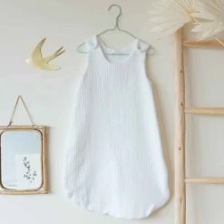 Cocoeko Gigoteuses Gigoteuse été En Gaze De Coton Blanc (6-24 Mois) 10 Cocoeko Gigoteuses Gigoteuse été En Gaze De Coton Blanc (6-24 Mois) -Couvertures bébé et enfant Soldes gigoteuse ete en gaze de coton blanc 6 24 mois 4