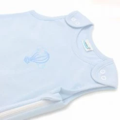 Premiers Moments Gigoteuses Gigoteuse Été Évolutive 3-6 Mois Coton Bio Couleur Azur -Couvertures bébé et enfant Soldes gigoteuse ete evolutive 3 6 mois coton bio couleur azur 5