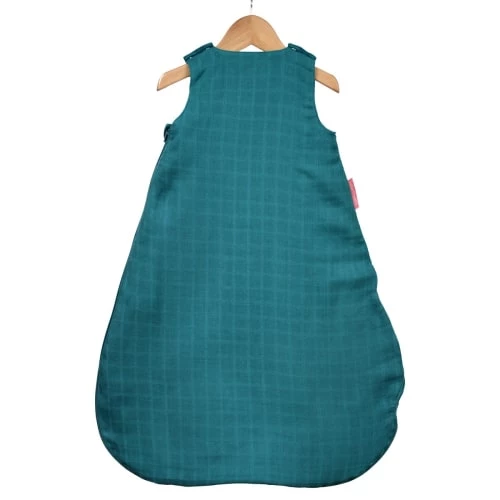 Little Crevette Gigoteuses Gigoteuse été Lange Coton Bio Bleu Canard 24-36 Mois 4 Little Crevette Gigoteuses Gigoteuse été Lange Coton Bio Bleu Canard 24-36 Mois – Image 2