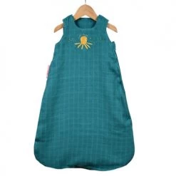 Little Crevette Gigoteuses Gigoteuse été Lange Coton Bio Bleu Canard 24-36 Mois