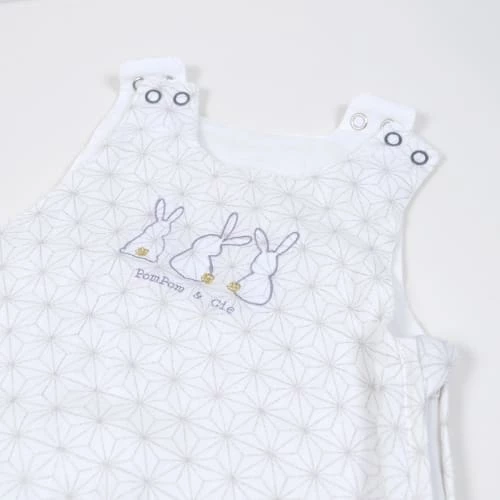 Little Crevette Gigoteuses Gigoteuse été Lange Coton Bio écrue 0-6 Mois 5 Little Crevette Gigoteuses Gigoteuse été Lange Coton Bio écrue 0-6 Mois – Image 3