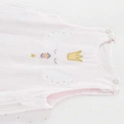 Little Crevette Gigoteuses Gigoteuse été Lange Coton Bio Rose 0-6 Mois -Couvertures bébé et enfant Soldes gigoteuse ete lange coton bio rose 0 6 mois 4