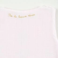 Little Crevette Gigoteuses Gigoteuse été Lange Coton Bio Rose 0-6 Mois -Couvertures bébé et enfant Soldes gigoteuse ete lange coton bio rose 0 6 mois 5