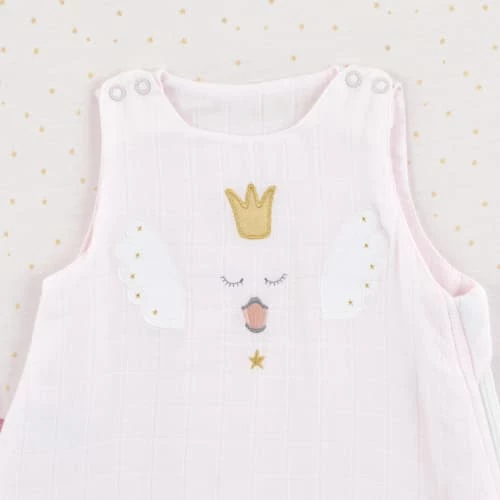 Little Crevette Gigoteuses Gigoteuse été Lange Coton Bio Rose 6-18 Mois 6 Little Crevette Gigoteuses Gigoteuse été Lange Coton Bio Rose 6-18 Mois – Image 4