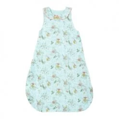 Little Crevette Gigoteuses Gigoteuse été Lange Coton Bio Turquoise 0-6 Mois