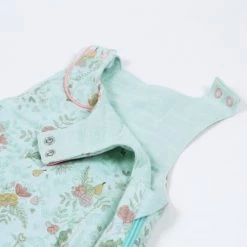 Little Crevette Gigoteuses Gigoteuse été Lange Coton Bio Turquoise 0-6 Mois -Couvertures bébé et enfant Soldes gigoteuse ete lange coton bio turquoise 0 6 mois 9