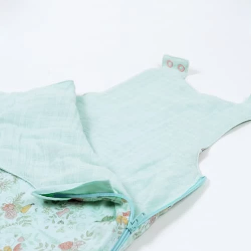 Little Crevette Gigoteuses Gigoteuse été Lange Coton Bio Turquoise 24-36 Mois 7 Little Crevette Gigoteuses Gigoteuse été Lange Coton Bio Turquoise 24-36 Mois – Image 5