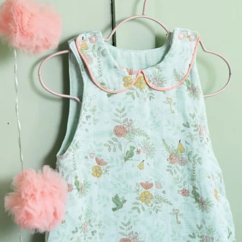 Little Crevette Gigoteuses Gigoteuse été Lange Coton Bio Turquoise 24-36 Mois 4 Little Crevette Gigoteuses Gigoteuse été Lange Coton Bio Turquoise 24-36 Mois – Image 2