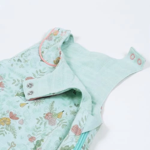 Little Crevette Gigoteuses Gigoteuse été Lange Coton Bio Turquoise 24-36 Mois 6 Little Crevette Gigoteuses Gigoteuse été Lange Coton Bio Turquoise 24-36 Mois – Image 4