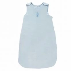 Premiers Moments Gigoteuses Gigoteuse évolutive 3-6 Mois En Velours & Coton Bio Azur