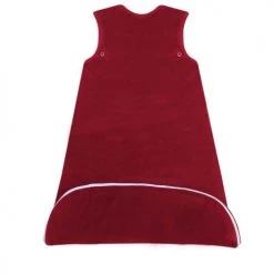 Premiers Moments Gigoteuses Gigoteuse évolutive 3-6 Mois En Velours & Coton Bio Cerise -Couvertures bébé et enfant Soldes gigoteuse evolutive 3 6 mois en velours coton bio cerise 2