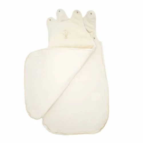 Premiers Moments Gigoteuses Gigoteuse évolutive 3-6 Mois En Velours & Coton Bio Crème 6 Premiers Moments Gigoteuses Gigoteuse évolutive 3-6 Mois En Velours & Coton Bio Crème – Image 4
