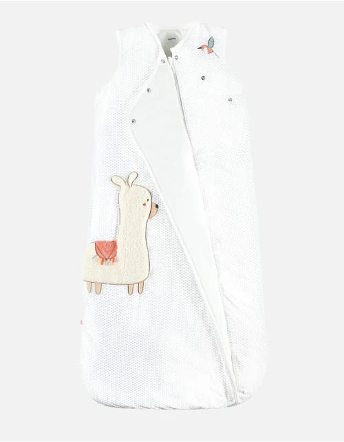 Noukie's Gigoteuses Gigoteuse évolutive 4 Saisons Blanche Lama Sacha TOG 2 (90-110 Cm) 4 Noukie's Gigoteuses Gigoteuse évolutive 4 Saisons Blanche Lama Sacha TOG 2 (90-110 Cm) – Image 2