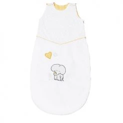 BabyPrice Gigoteuses Gigoteuse évolutive 6/24 Mois En Coton Blanc