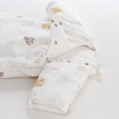 Little Crevette Gigoteuses Gigoteuse Hiver Coton Bio écrue 24-36 Mois -Couvertures bébé et enfant Soldes gigoteuse hiver coton bio ecrue 24 36 mois 3