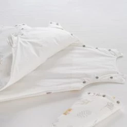 Little Crevette Gigoteuses Gigoteuse Hiver Coton Bio écrue 24-36 Mois -Couvertures bébé et enfant Soldes gigoteuse hiver coton bio ecrue 24 36 mois 4