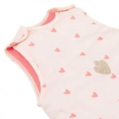 Maisons Du Monde Gigoteuses Gigoteuse Imprimé Cœur Rose Et Jaune Moutarde -Couvertures bébé et enfant Soldes gigoteuse imprime coeur rose et jaune moutarde 1000 7 2 226158 5