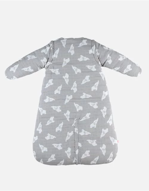 Noukie's Gigoteuses Gigoteuse Légère Manches Longues Eléphant Gris (70 Cm) 6 Noukie's Gigoteuses Gigoteuse Légère Manches Longues Eléphant Gris (70 Cm) – Image 4