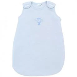 Premiers Moments Gigoteuses Gigoteuse Mi-saison 0-3 Mois 100% Coton Bio Couleur Azur