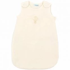 Premiers Moments Gigoteuses Gigoteuse Mi-saison 0-3 Mois 100% Coton Bio Couleur Crème