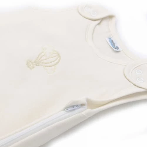 Premiers Moments Gigoteuses Gigoteuse Mi-saison 0-3 Mois 100% Coton Bio Couleur Crème 6 Premiers Moments Gigoteuses Gigoteuse Mi-saison 0-3 Mois 100% Coton Bio Couleur Crème – Image 4