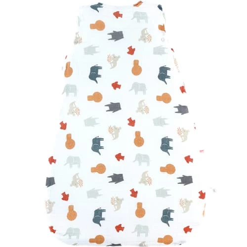 Noukie's Gigoteuses Gigoteuse Mi-saison En Mousseline De Coton Bio Jungle TOG 1-2 (70 Cm) 6 Noukie's Gigoteuses Gigoteuse Mi-saison En Mousseline De Coton Bio Jungle TOG 1-2 (70 Cm) – Image 4